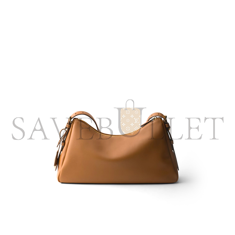 PRADA AIMÉE LARGE LEATHER SHOULDER BAG 1BC228 (39*23*12cm) PRADA AIMÉE LARGE LEATHER SHOULDER BAG 1BC228 (39*23*12cm)